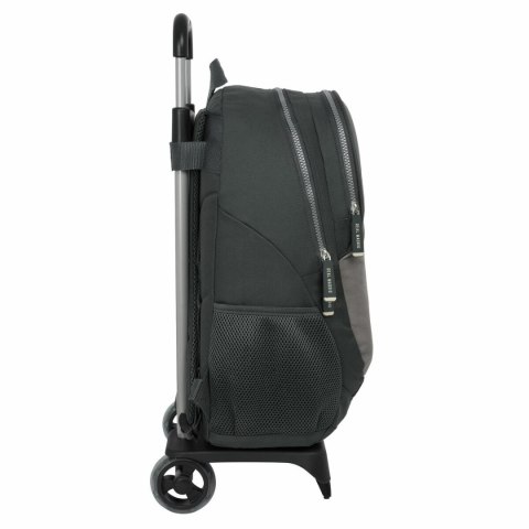 Torba szkolna z kółkami Real Madrid C.F. Szary 32 x 44 x 16 cm