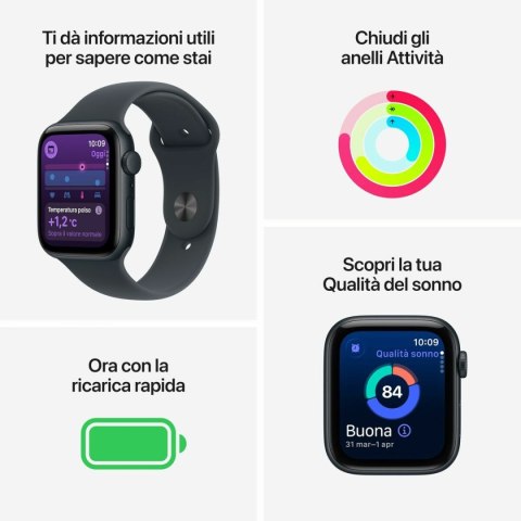 Smartwatch Apple MEH94QL/A Czarny 40 mm