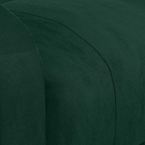 Elektryczny fotel masujący, ciemnozielony, obity aksamitne