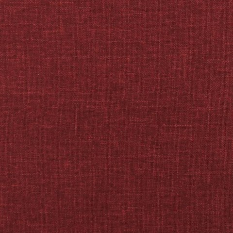 Elektryczny fotel masujący, winna czerwień, tkanina