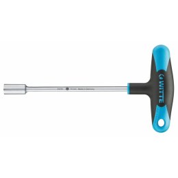 Klucz nasadowy sześciokątny WITTE PRO 17 mm Sześciokątny Kształt T