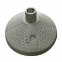 Marbueno Podstawa Parasol Okrągły Plastik 38x38x14 cm 10L Biały Ogród, Basen, Taras