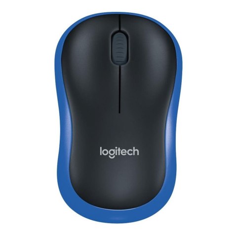 Mysz bezprzewodowa Logitech M185 optyczna niebieska
