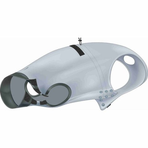 Ochraniacz ciała dla psów Trixie Szary S