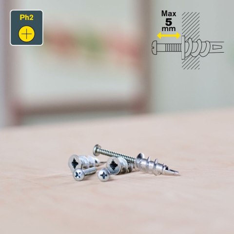 Wkręt samogwintujący Rapid M13 x 31 mm 6 x 4 x 18 cm 10 Sztuk