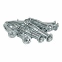 Wtyki i wkręty Rapid Ø 13 x 65 mm M6 x 75 mm Metal Ekspansja 10 Sztuk