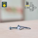 Wtyki i wkręty Rapid Ø 8 x 46 mm M4 x 55 mm Metal Ekspansja 10 Sztuk