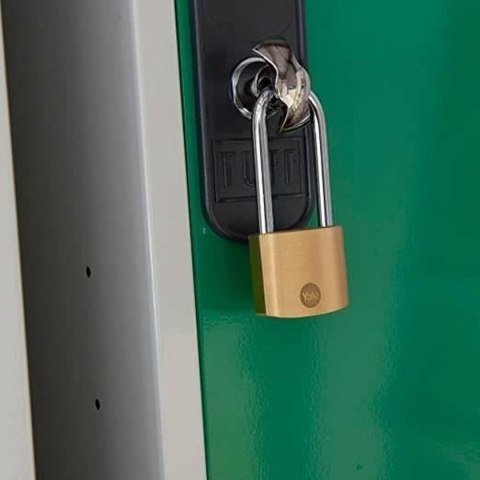 Zamek na klucz Yale Złoty