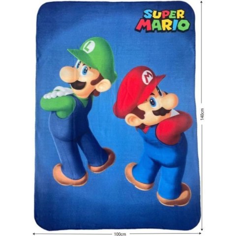 Koc Mario Bros 25 x 7 x 13 cm Wielokolorowy zwierzęta
