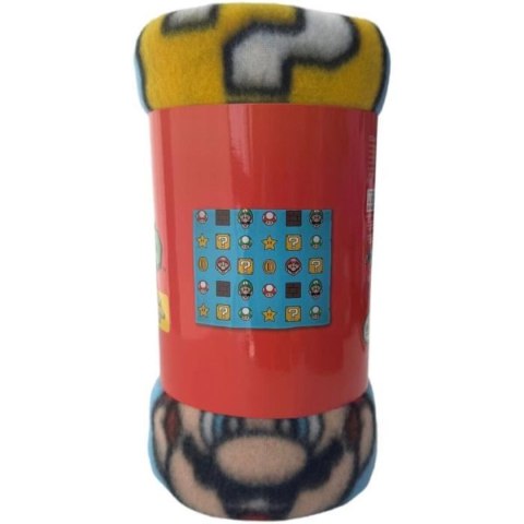 Koc Mario Bros Wielokolorowy Szkocka krata