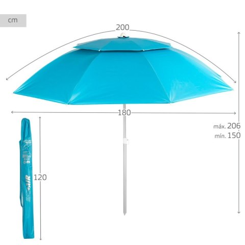 Parasol Aktive 200 x 206 x 200 cm