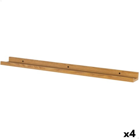 Półki Max Home Drewno MDF 120 X 4 X 10 CM (4 Sztuk)