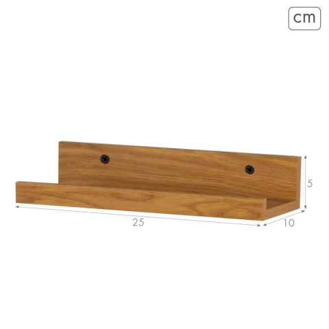 Półki Max Home Drewno MDF 25 X 5 X 10 CM (6 Sztuk)