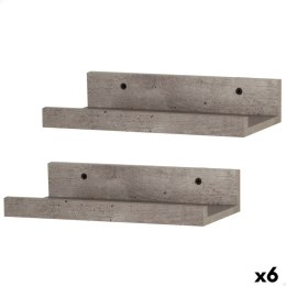 Półki Max Home Drewno MDF 25 X 5 X 10 CM (6 Sztuk)