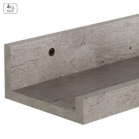 Półki Max Home Drewno MDF 25 X 5 X 10 CM (6 Sztuk)