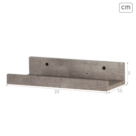 Półki Max Home Drewno MDF 25 X 5 X 10 CM (6 Sztuk)