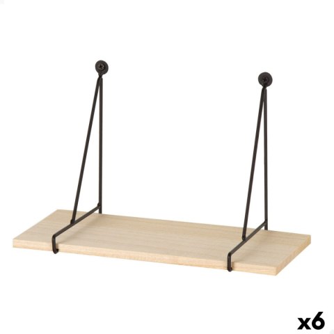 Półki Max Home Żelazo Drewno MDF 30 X 20 X 14,5 CM (6 Sztuk)