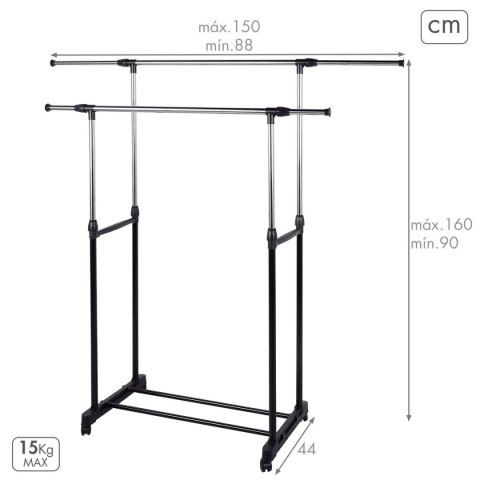 Wieszak na ubrania Max Home Metal (2 Sztuk)