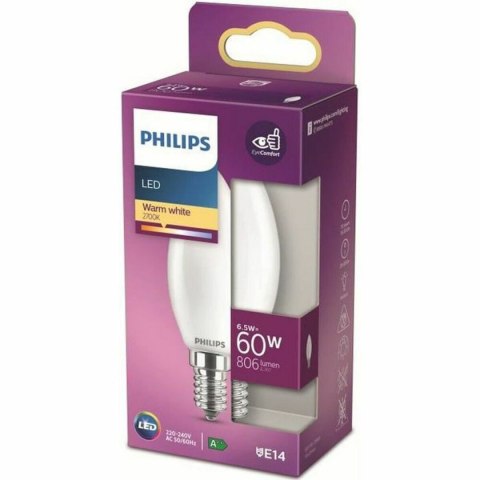 Żarówka LED Świeczka Philips Equivalent 60 W E14 E (2700k)