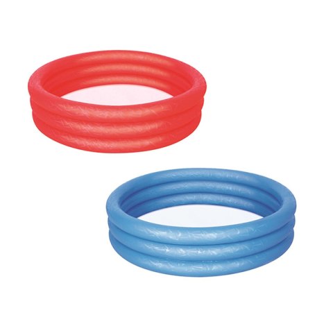 Bestway Basen dmuchany dla dzieci 3 pierścienie Eco Kolor mieszany 152x30 cm +2 lata Ogrodowy 51026