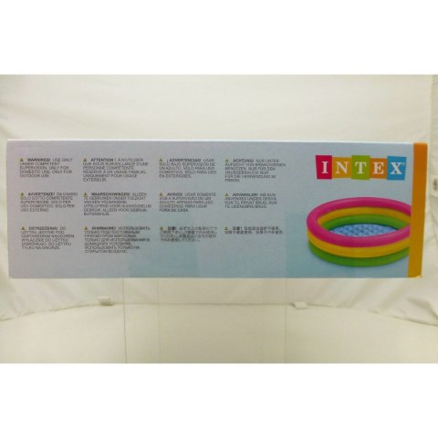 Dmuchany Fotel dla Dzieci Intex Sunset Fiszbiny 68 L 86 x 25 x 86 cm (6 Sztuk)