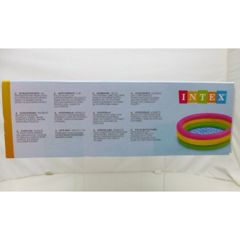 Dmuchany Fotel dla Dzieci Intex Sunset Fiszbiny 68 L 86 x 25 x 86 cm (6 Sztuk)