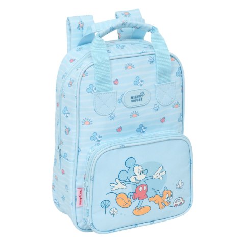 Plecak dziecięcy Mickey Mouse Clubhouse Baby Jasnoniebieski 20 x 28 x 8 cm