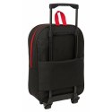 Torba szkolna z kółkami Spider-Man Czarny Czerwony 32 x 42 x 14 cm