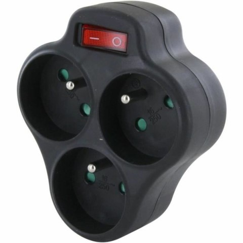 Listwa 3-gniazdkowa Tomas z przełącznikiem Chacon Dominó 3x16A