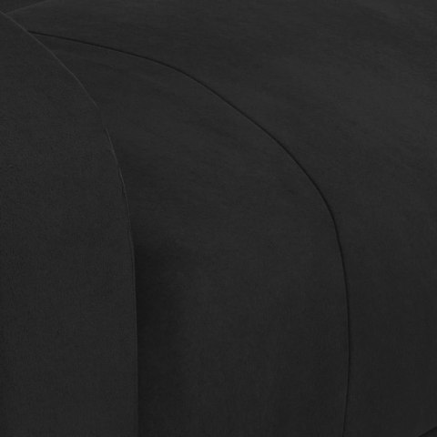 Elektryczny fotel masujący, czarny, aksamitem