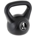 MAXXIVA Kettlebell, czarny, 1 kg