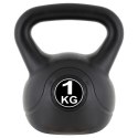 MAXXIVA Kettlebell, czarny, 1 kg