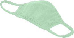 Maseczka dwuwarstwowa bawełniana - mięta 2 szt