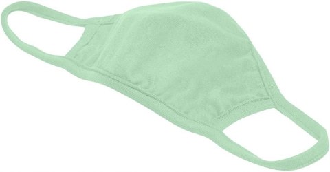 Maseczka dwuwarstwowa bawełniana - mięta 2 szt