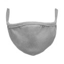 Maseczka dwuwarstwowa bawełniana - szara 2 szt