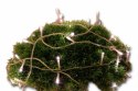 Świąteczny LED łańcuch - 5 m, 50 diod, ciepła biel