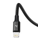3w1 Kabel przewód USB-C - USB-C / iPhone Lightning / microUSB 20W PD 1.5m - czarny