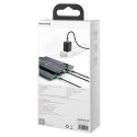 3w1 Kabel przewód USB-C - USB-C / iPhone Lightning / microUSB 20W PD 1.5m - czarny