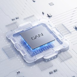 Ładowarka sieciowa GaN 30W USB-A - USB-C z kablem USB-C - biała