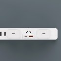 Ładowarka sieciowa GaN A30EUL 30W USB-A USB-C + kabel USB-C - Lightning - biała