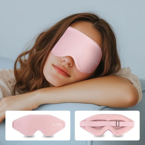 Maska do spania na oczy Eyeshade Sleep Mask - różowa