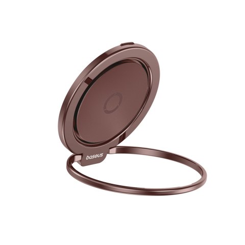 Ring uchwyt pierścień magnetyczny do smartfona z funkcją podstawki - czerwonozłoty