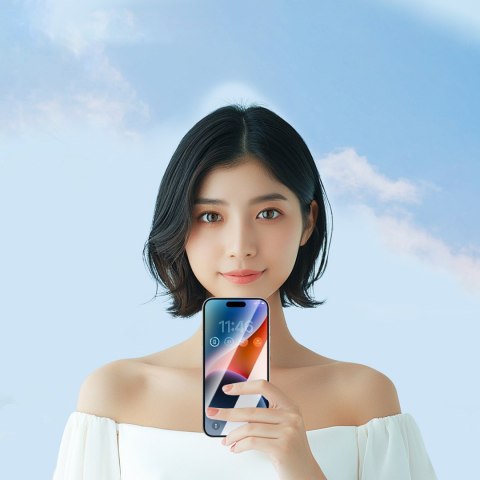 Szkło ochronne hartowane Corning Eyecare na iPhone 15 Plus/16 Plus