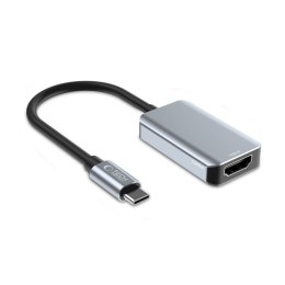 Adapter przejściówka USB-C - HDMI 4K 60Hz - czarny