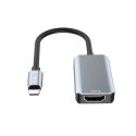 Adapter przejściówka USB-C - HDMI 4K 60Hz - czarny