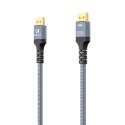 Kabel przewód DisplayPort z ceryfikatem VESA 80 Gb/s 16K HDR HDCP DSC 1m - czarny