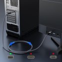 Kabel przewód DisplayPort z ceryfikatem VESA 80 Gb/s 16K HDR HDCP DSC 2m - czarny