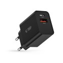 Ładowarka sieciowa NC30W USB-C USB-A 30W - czarna