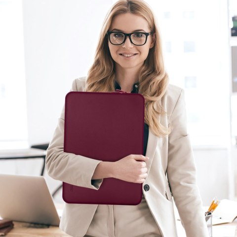 Pokrowiec etui ochronne Neopren na laptopa 14'' - bordowy