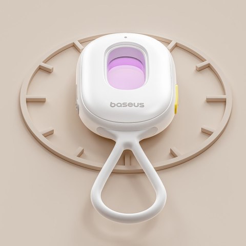 Wykrywacz ukrytych kamer z alarmem mini latarką kablem USB-A - USB-C - biały